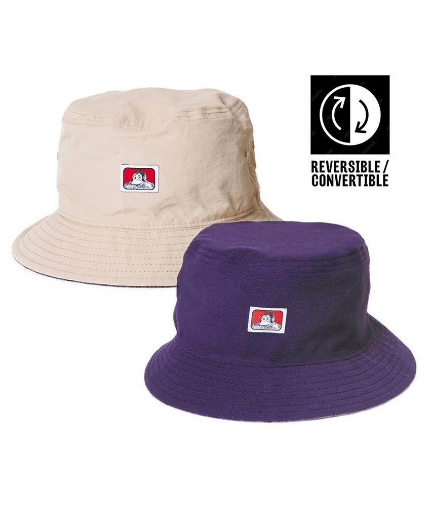 BEN DAVIS Fleece Reversible Hat Beige
