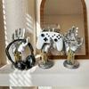 Cyberpunk Mechanical Hand Stand Headset Hanger Multi-Purpose Cool Toy Model Storage of Gaming Office Equipment Cool Decoration