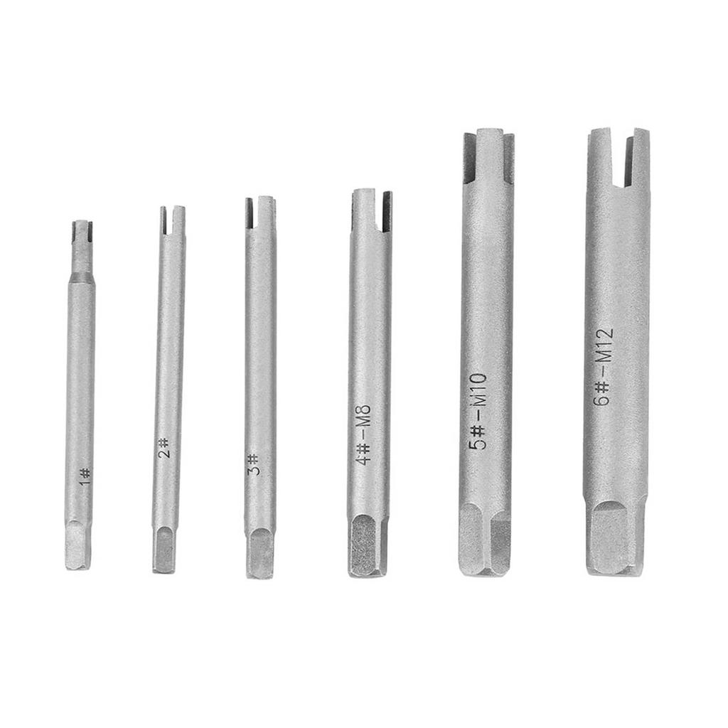 Screw Extractor Tap Extractor Stripped Screw Stripped Screw Tap Steel Broken Head Taps Remover Stripped Screw Tap Extractor Set