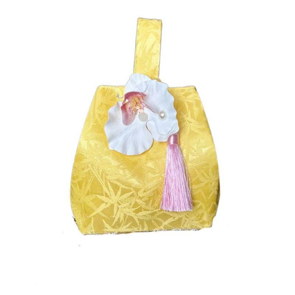 Temperament Chinese Style Handbag Orchid Flower Wedding Candy Bag  Cheongsam Accessories