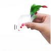 Multicolor Furry Mouse Cat Toys Cute Gravel Sound Toy Faux Mice Cat Scratching Interactive Toys Kitten Puppy Pet Supplies