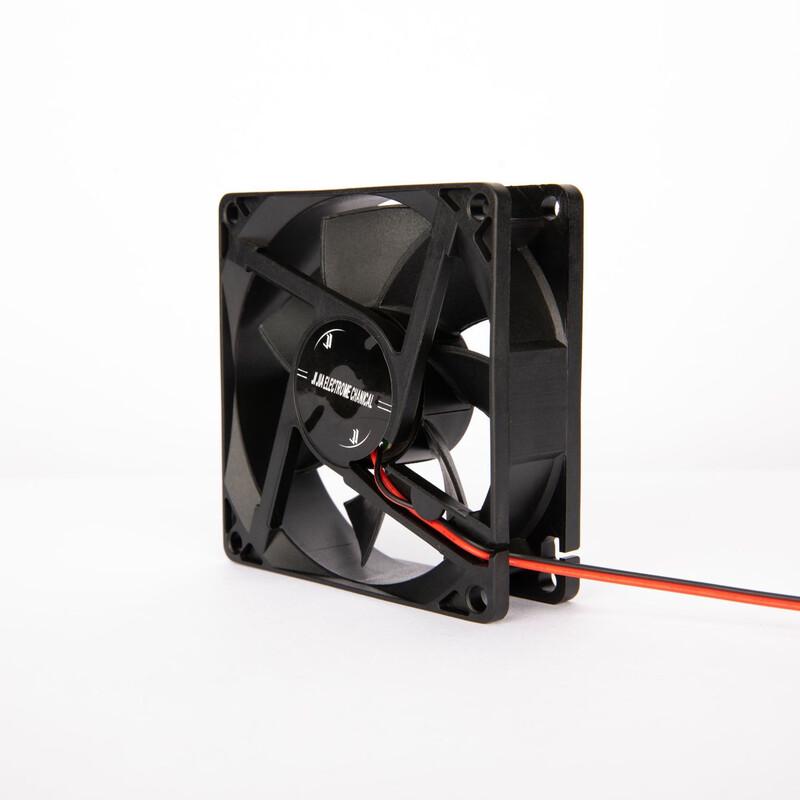 Lilang 80mm Black Silent High-Airflow Cooling Fan (5-Pack)