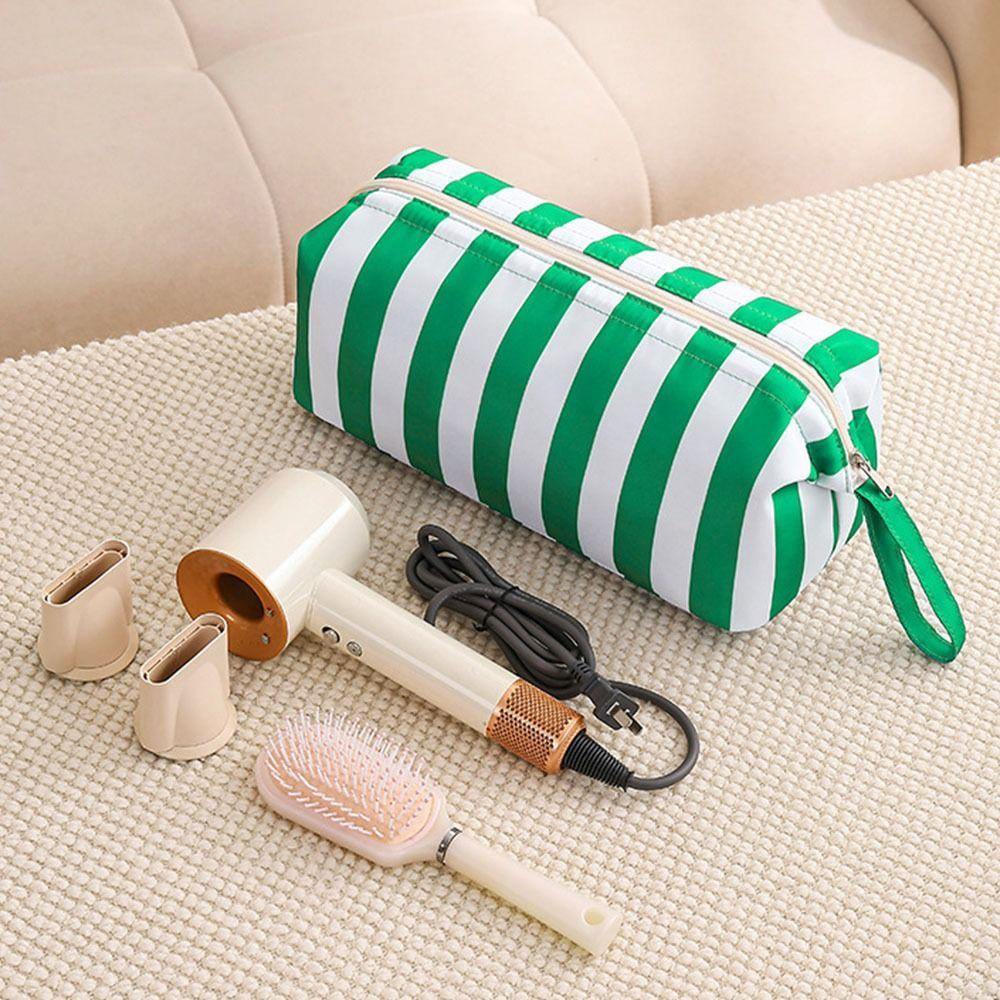 Soft Hair Dryer Storage Bag Dustproof Large Capacity Curler Storage Bag With Handle Portable Curling Iron Carrying Case