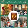 Weihnachts-Adventskalender 2D Acryl 2025 Anhänger Dekoratives Tier Weihnachts-Adventskalender Spielzeug für Wohnzimmer Schlafzimmer Küche