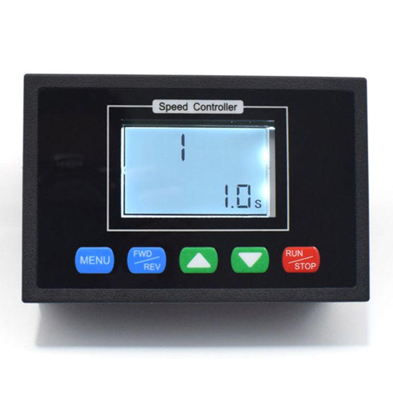 Digital 0~100% PWM Motor Speed Controller DC 12V 24V 36V 48V 40A Time Reversible