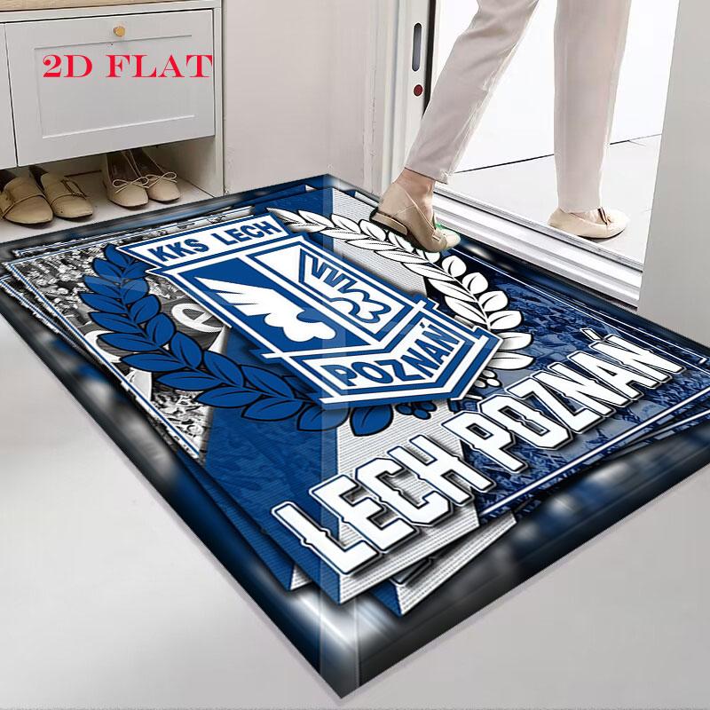 KKS Lech Poznań Carpet Rug for Living Room Bedroom Home Sofa Decoration,Kids play Nonslip Floor Mat