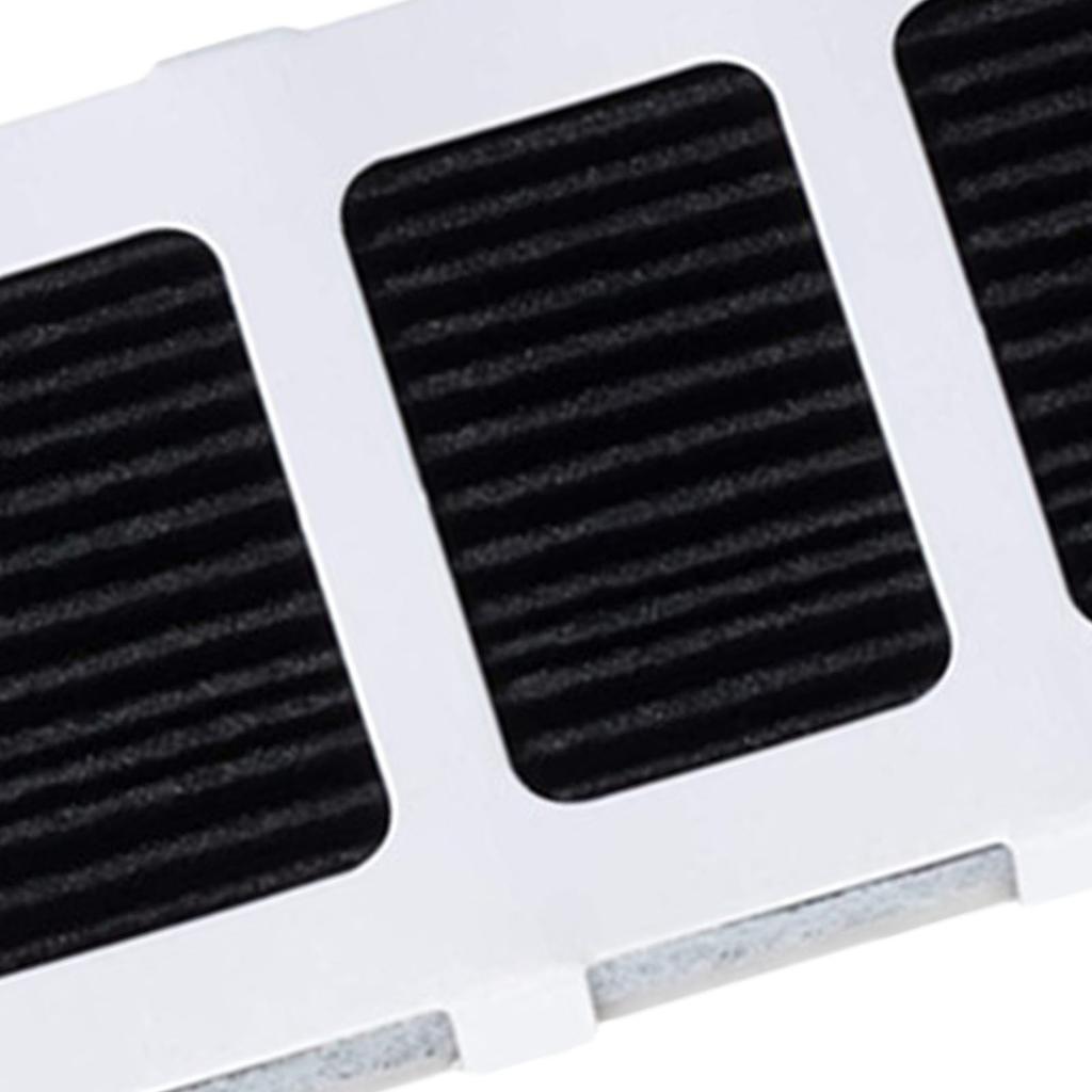 4Pcs Refrigerator Air Filter Replacement Activated Carbon Highly Effective Air Purifying Filter