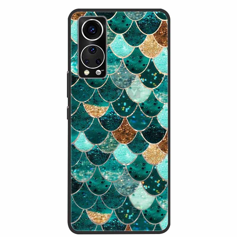 For ZTE Axon 30 5G Case Luxury Silicone TPU Soft Back Cover Phone Case For ZTE Axon 30 5G Coque Fashion A2322 Shockproof Funda