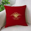 Roman S-SPQRS Pillow Covers Cartoon Sofa Decorative Home Double-sided Printing Short Plush Cute Cushion Cover