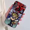 A-Anime Yu-Gi-Oh Phone Case For Samsung S25,S24,S21,S22,S23,S30,Ultra,S20,Plus,Fe,Soft Silicone Black Cover