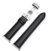 New Leather Strap for Samsung Galaxy Watch 8 Classic 46mm Butterfly Buckle Bracelet for Galaxy Watch 8 44mm 40mm Wristband