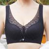 Thin Style Large Size Bra Gathered Anti-sagging Lace Underwear Women's Sexy Adjustable Type No Underwire