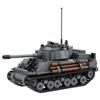 US Army Sherman Medium Tank Fury M3 M4A2 M4A3 WW2 Military Building Block Toy Assembly Set Compatible with Brands
