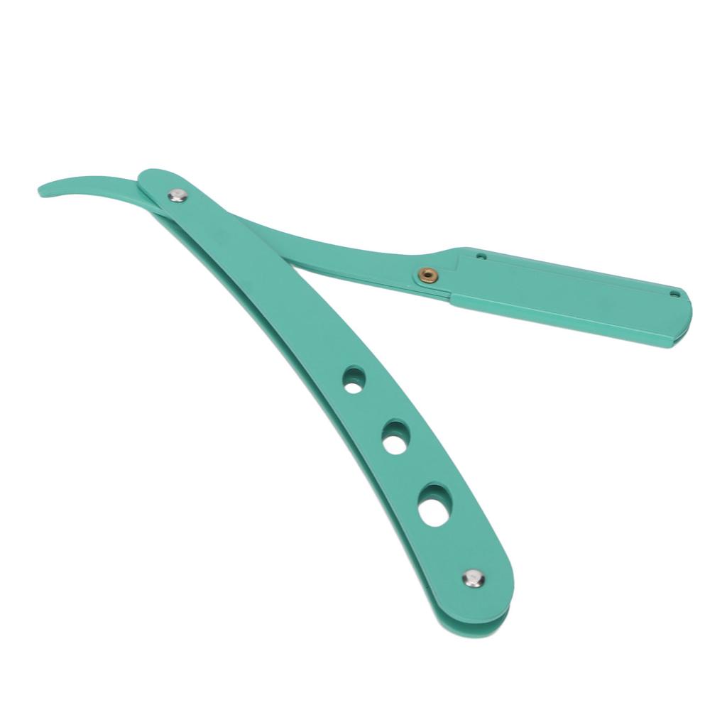 Professional Barber Razor Folded Retro Style Ergonomic Design Convenient Practical Alloy Material Manual Shaving Razor