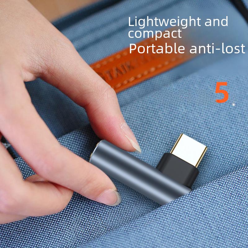 Typ-C auf 3,5 mm Audio-Kopfhöreradapter - Kompakt und universell für USB-C-Geräte
