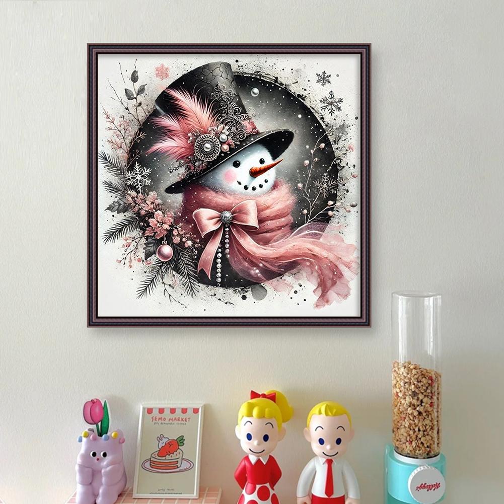 Cross Stitch Embroidery Set Large Canvas 40x40cm Cotton Material Easy to Use DIY Craft for Beginners Enthusiasts Accessories