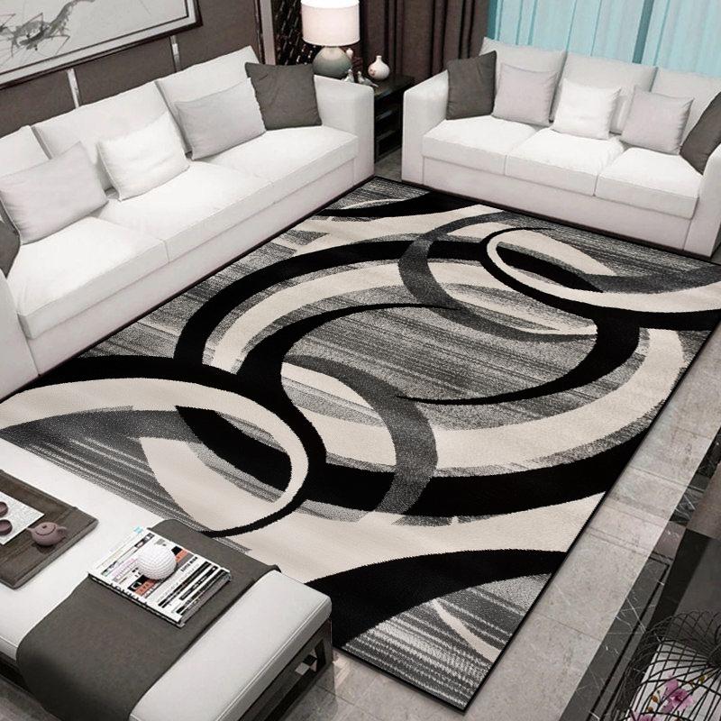 Dywan Nordic Geometry Line Salon Duży Rozmiar Dywaniki Obszarowe pod Sofy 200x300cm Dekoracja Domu Sypialnia Zmywalny Szatnia Miękkie Maty Podłogowe
