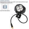 Reflektor LED do Kugoo Kukirin G2 Pro G2 Max Lampka Przednia na Kierownicę Lampa Przednia Akcesoria do Hulajnogi Elektrycznej Część Zamienna
