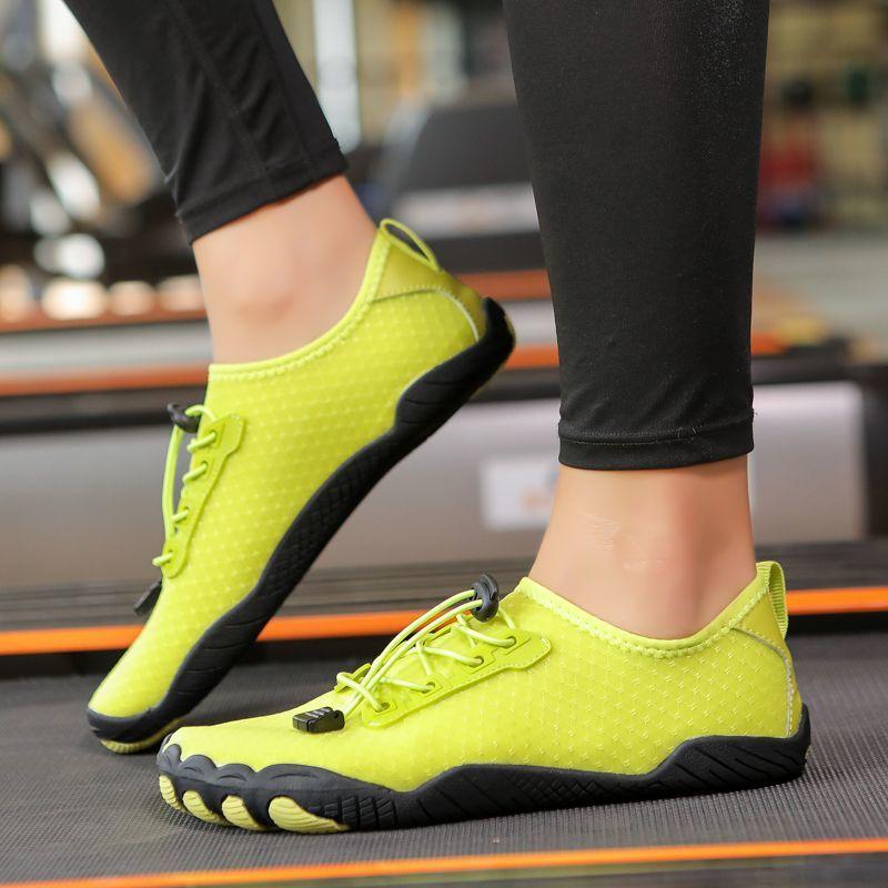 Indoor Fitness Shoes Silent Shock-Absorbing Treadmill Men's Home Exercise Pilates Aerobics Yoga Women's Canyoning