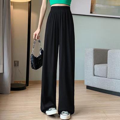 Women's Pants High Waisted Loose Wide Leg Pants Casual Long Pants