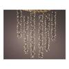Rideau Cascade - EDM - 200cm - 480 LEDs - 8 Fonctions - Lumière Chaude - IP44