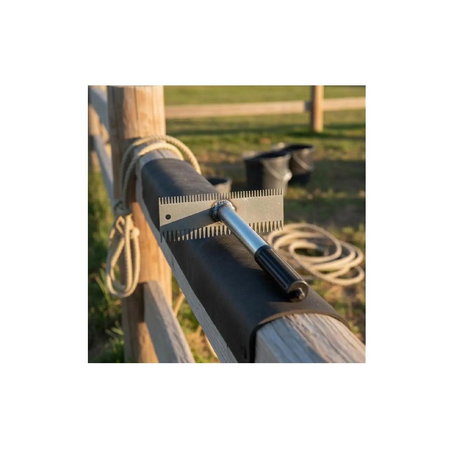 Double-Sided Cattle Brush Long and Short Hair Use Serrated Livestock Curry Comb Livestock Scratch Brush Thickened Material