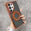 Samsung S26 Ultra Magnetic Phone Case with Rotating Stand & Drop Protection