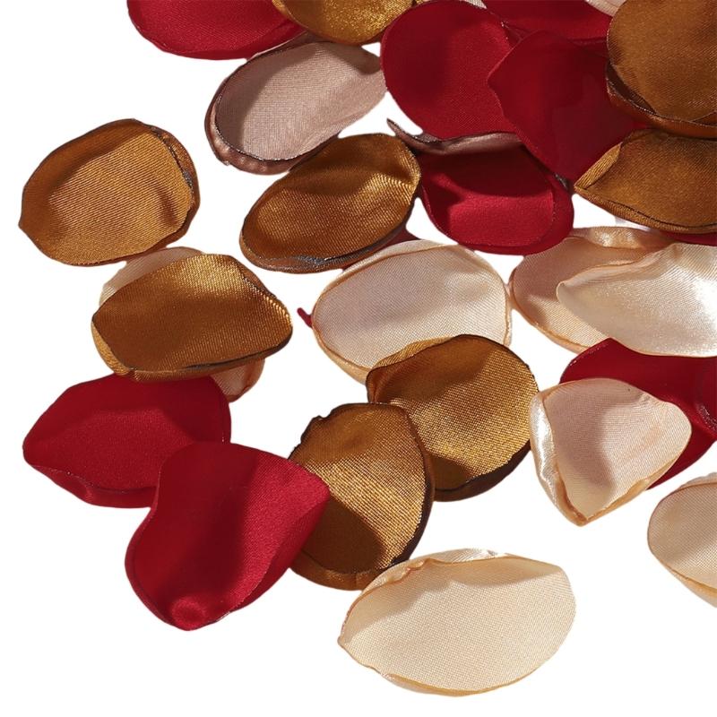 200Pcs Artificial Rose Petal Multipurpose Realistic Cloth Flower Petal for Holiday Party Decoration Wedding Supplies