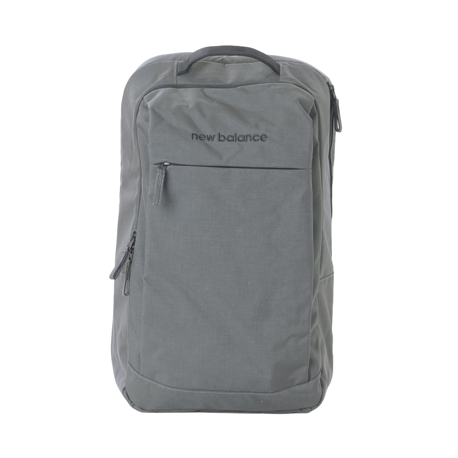 

Backpack Square Backpack 22L Business Commuting Black University School Lightweight PC Storage A4 Storage Black Black Top OSZ [New Balance] (LAB45601)