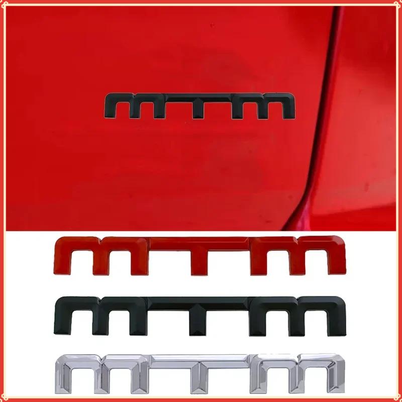 Metal Car Body Rear Trunk Tail Badge Decal Sticker MTM Badge For VW R32 Bora Golf CC Scirocco Sharan Touran Lavida AccessoriesNB9