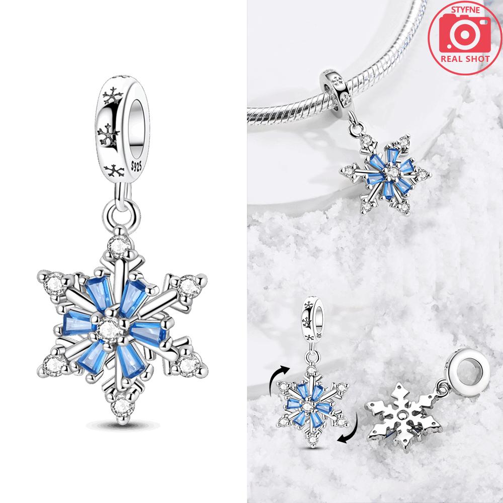 

Original Copper Green Luminous Snowman Snowflake Rabbit Pendant Carrot Beads Fit Bracelet Women Accessory Jewelry Diy Gift