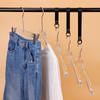 Adjustable Height S-Hook Loop for Hanging Clothing & Accessories with Customizable LOGO