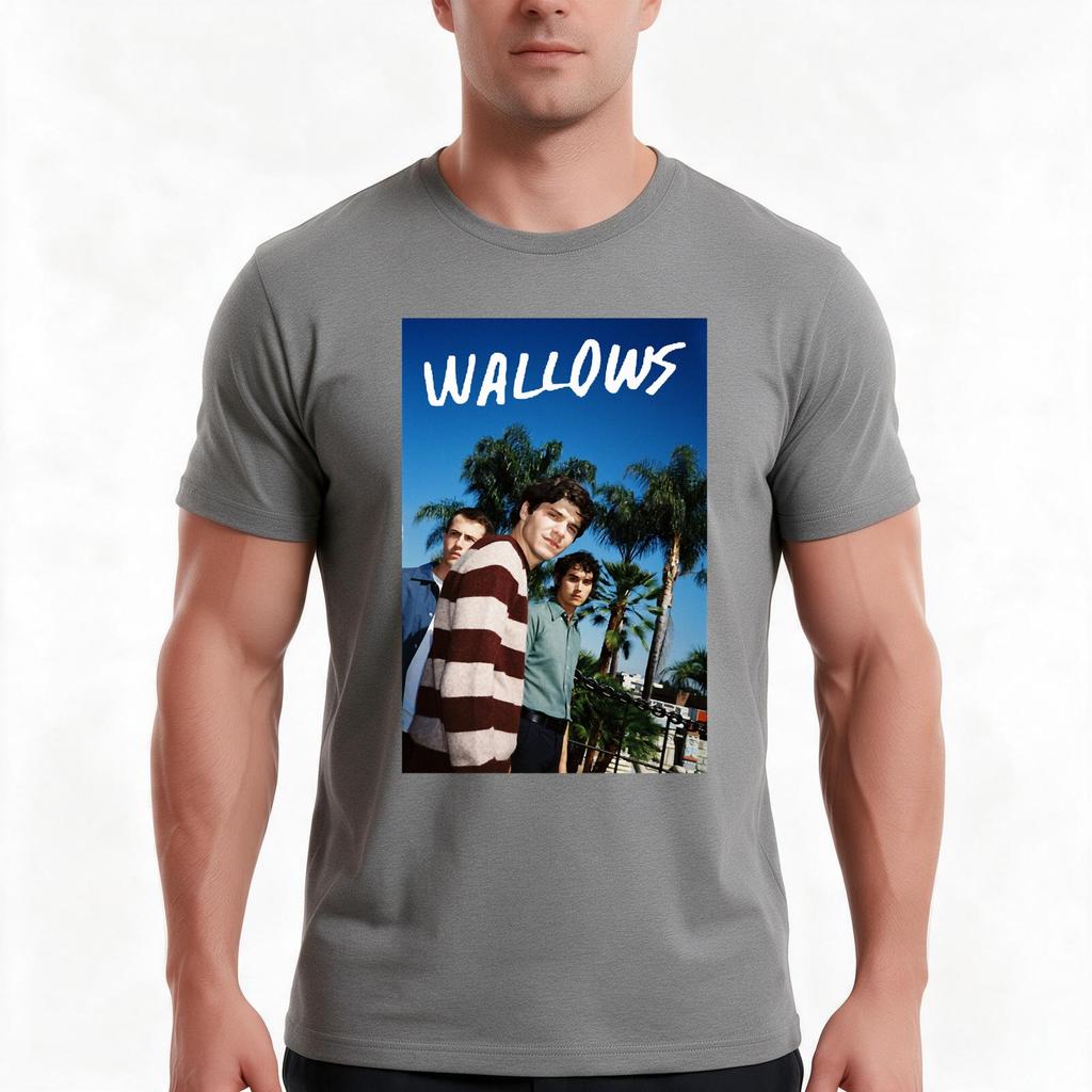 Unisexs Best Summer Time Wallows Picture Cute Gifts Tshirt Summer Casual Cotton Tee Oversized Streetwear Tops Unisex Unisex Unisex