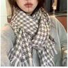 Qiandongge scarf autumn and winter new shawl outer scarf women's winter high-end imitation cashmere printing warm and soft