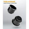 Large Plastic Universal Cup Holder Cup Holder Insert for RV Boat Car Couch Golf Cart Elegant Cup Holder for Pontoon Table