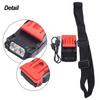 Lamp LED Headlamp USB 1000LM Clip On Cap Hat Light