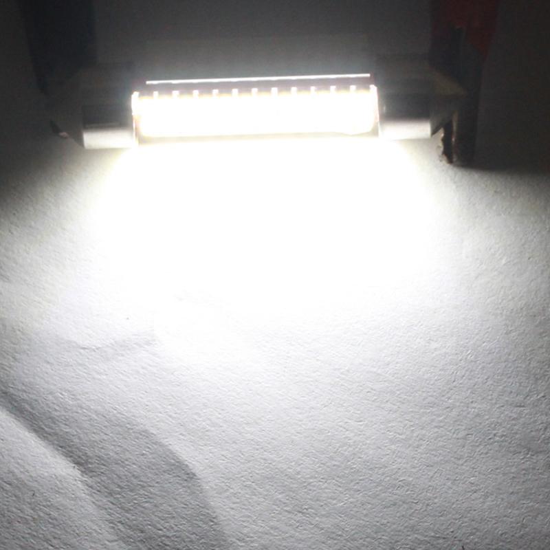 10 PCS C5W Festoon 31mm 36mm 39mm 41mm LED Bulb CANBUS 12V 7000K White Car Interior Dome Reading Lights License Plate Trunk Lamp