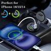 Digital Display Power Adapter Fast Charging Power Supply Portable Vehicle USB Charger  Truck