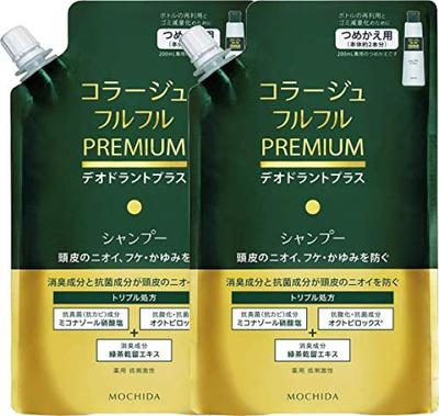 Of Collage Furufuru Premium Shampoo Refill 340ml [Set 2]
