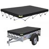 Wear Resistant Water and Windproof Trailer Cover Made from Quality 420D Fabric