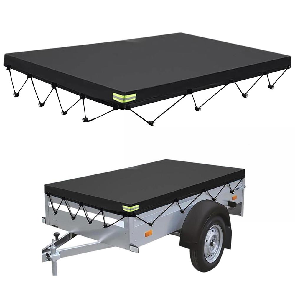 Wear Resistant Water and Windproof Trailer Cover Made from Quality 420D Fabric