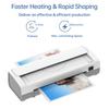 A4 Desktop Laminating Machine 9 Inches Thermal Laminator Machine Hot and Cold Lamination 230mm Entry Width Quick Warm-up