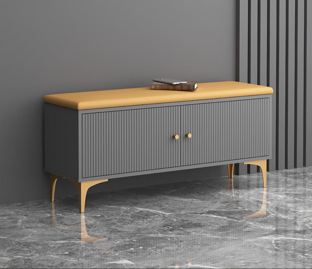 Shoe Changing Stool Luxury Shoe Cabinet Entrance Hall Entrance Door Shoe Stool Home Furniture Shoe Rack Soft Cushion