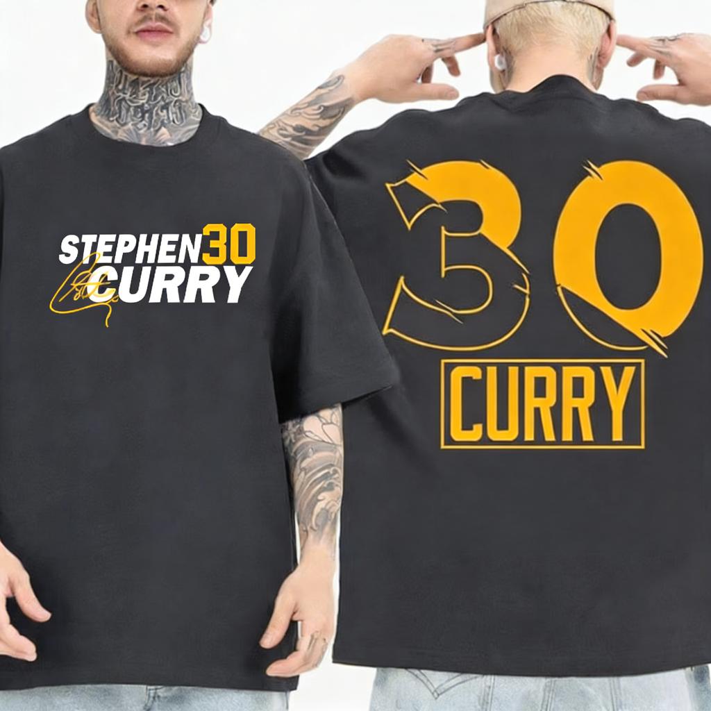 2026 Mens Spring and Autumn New Style Curry Basketball Hat Golden State Stadium Warriors Stephen Tshirts for Men Mens Clothing