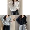 Womens Cotton Hoodie Cardigan With Button Details For Casual Spring Wear