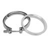 5.75in Exhaust Downpipe Flange Clamp Replacement for Borg Warner S400 S480 S463 S467 T6 Turbo