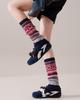 Autumn/Winter Warm Leg Warmers: Korean Knit Color Block Socks - European Style Women's Calf Foot Cover