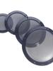 2-10 Inch Black Speaker Horn Grille & Decorative Faceplate Rings