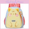 Pattern Cartoon Bear Cute Toddler Backpack With Nylon Fabric For School Travel