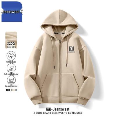 Jeanswest Herren Frühling Herbst Trendige Kapuzenjacke T1005